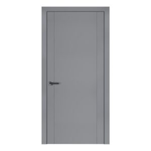Двері модель 24.1 Сіра емаль